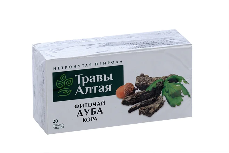 Дуб кора ф п 1,5 гр 20 шт