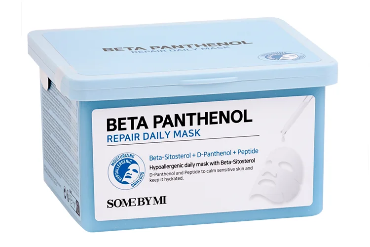 Маска Some By Mi Beta Panthenol Repair Daily Mask ежеднев восстанав, 30 шт