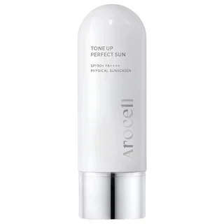 Cолнцезащитный крем c ниацинамидом и маслом цитрона для сияния кожи Tone UP Perfect Sun, 50 г, Arocell
