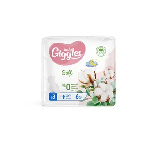 Прокладки гигиенические Lady Giggles Soft night, 6 штук