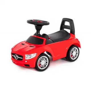 Игрушка Полесье Каталка-автомобиль SuperCar №2 со звуковым сигналом красная