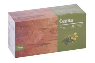 Сенна лист Фармгрупп 1,5 гр 20 шт фильтр-пакет