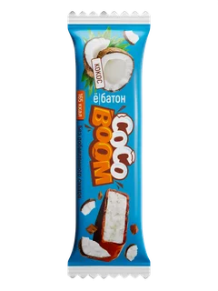 Изделие кондитерское батончик Coco Boom 40 г вкус Кокос Ёбатон