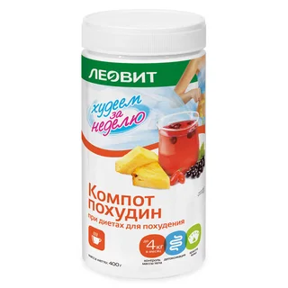 Компот Похудин Худеем за неделю 400 гр Леовит