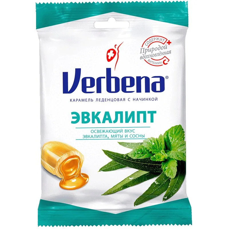 Вербена Эвкалипт Карамель пакеты 60 гр