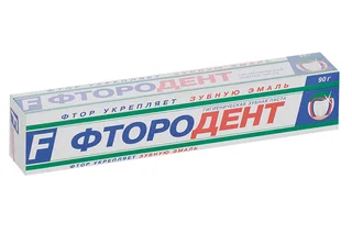 Зубная паста мел Фтородент в/пенале 90 гр