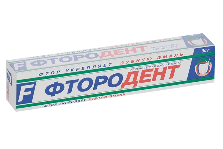 Зубная паста мел Фтородент в/пенале 90 гр