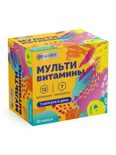Мультивитамины Bioforte для взрослых 60 шт капсулы