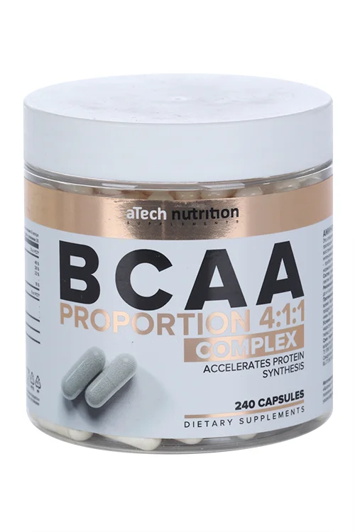 Комплекс аминокислотный aTech Nutrition Bcaa 4.1.1 капс, 240 шт