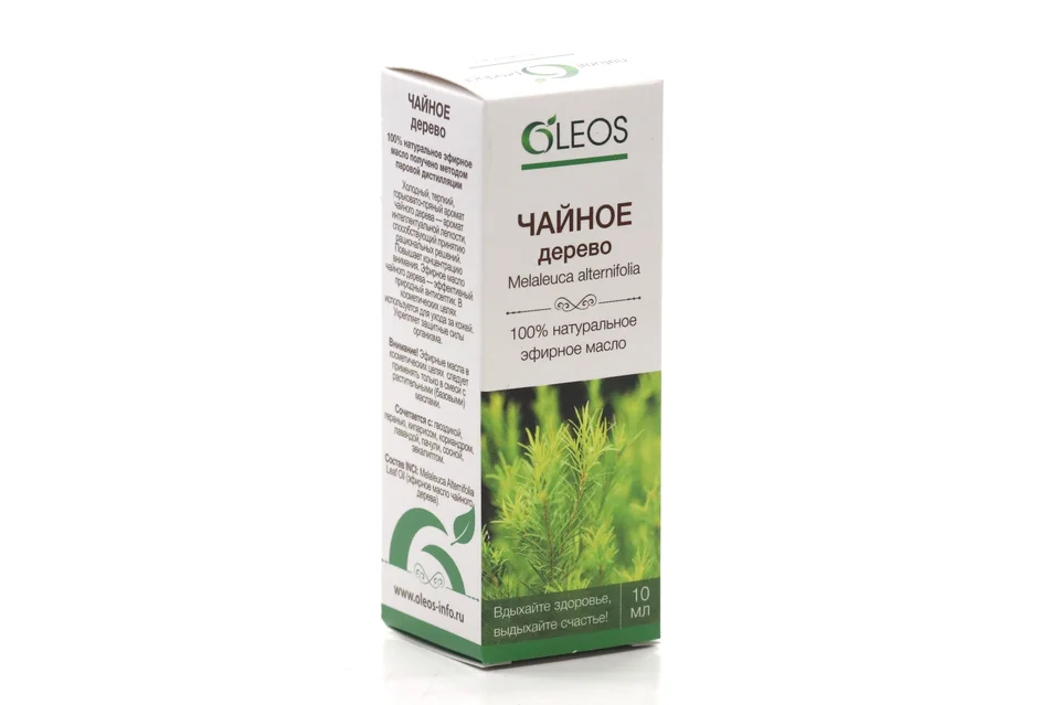 Масло Oleos Чайное дерево эфирное, 10 мл