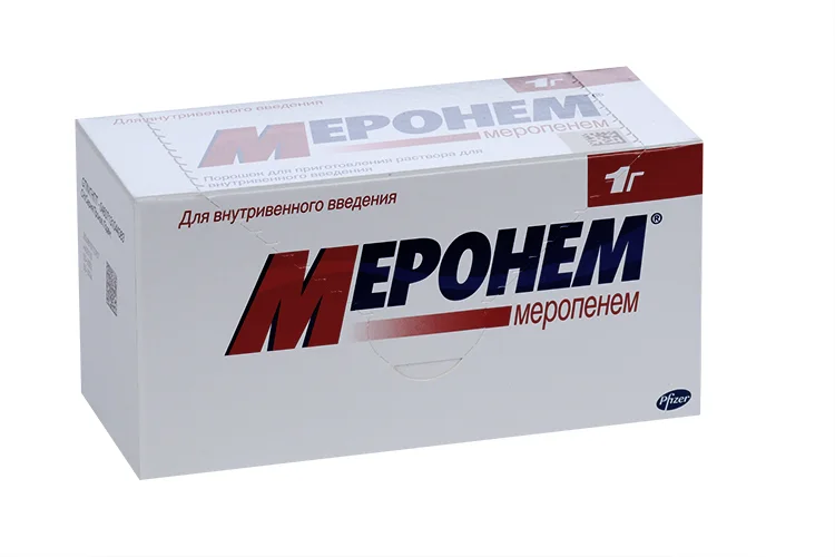 Меронем порошок 1000 мг 10 шт