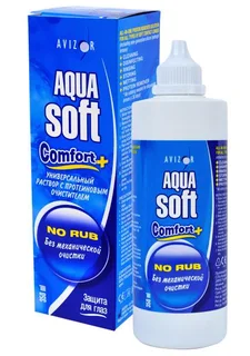 Раствор Для Ухода За Конт. Линзами Aqua Soft Comfort+ 250 мл C Контейнером