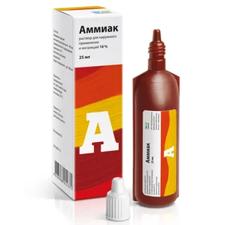Аммиака Реневал раствор 10% 25 мл