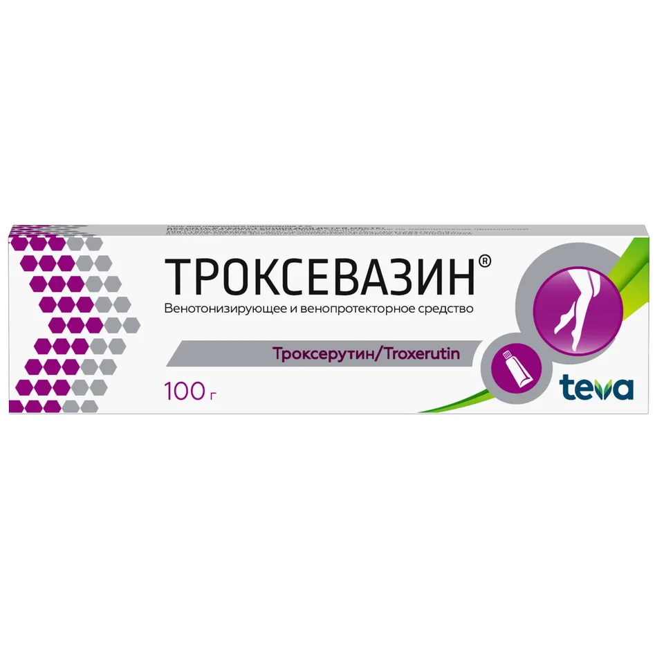 Троксевазин гель 2 % 100 г