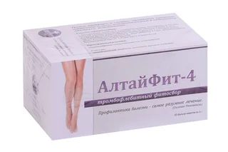 Фитосбор АлтайФит-4 тромбофлебитный 2 гр 20 шт ф/п