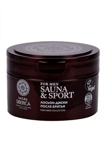 Лосьон-диски Natura Siberica Sauna & Sport for Men после бритья 20 шт