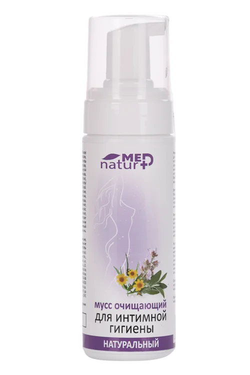 Мусс Naturmed очищающий для интим гигиены 160 мл
