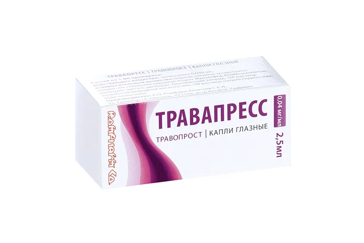 Травапресс капли 0.04 мг / мл 2.5 мл