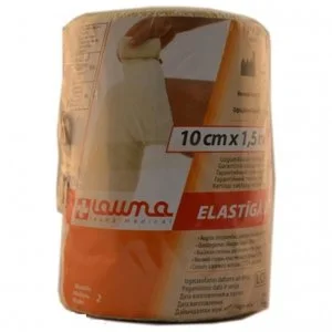 Лаума бинт эластич. СР (1,5м*10 см) с застеж. 1 шт