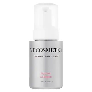 Пузырьковая сыворотка с ретинолом Retinol Collagen Pink Micro Bubble Serum 70 мл VT Cosmetics