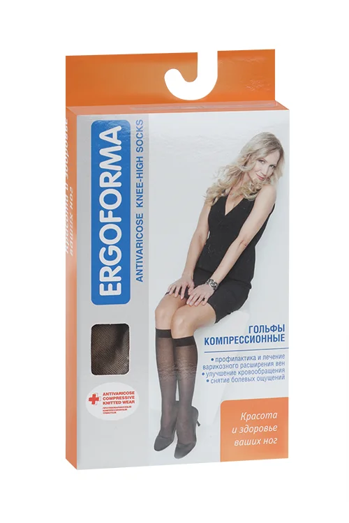 Гольфы Ergoforma жен 2 компр арт 321 р5 телесн пара