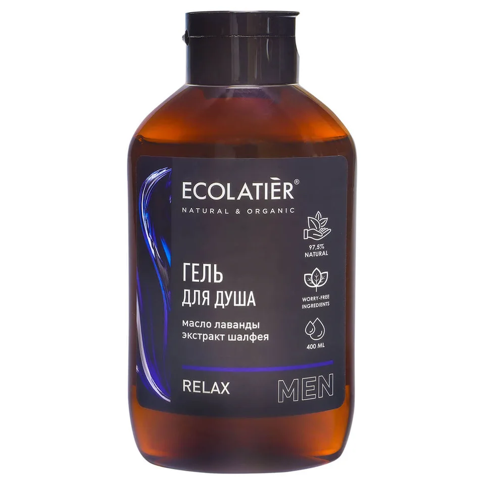 Гель для душа мужской Relax 400 мл Ecolatier