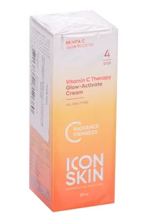 Крем Icon Skin Vitamin C Therapy с витамином С и морским коллаг увлаж для лица для всех тип 30 мл