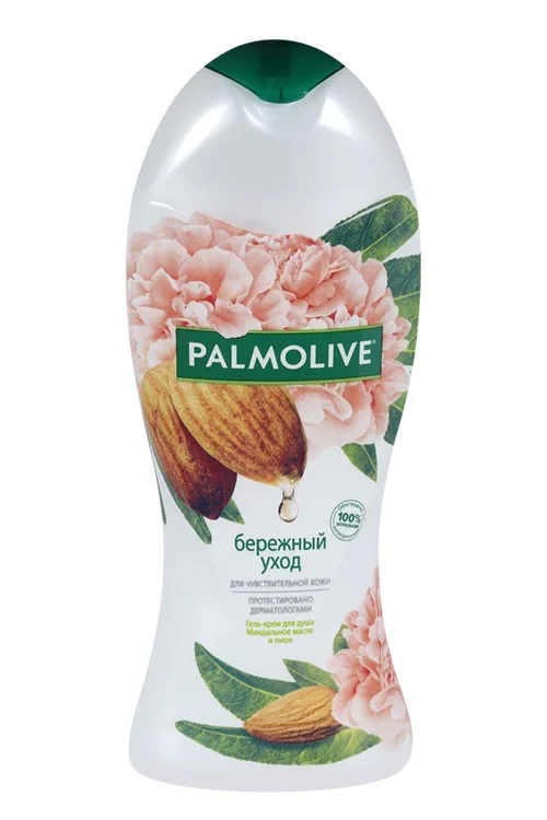 Гель-крем для душа Palmolive Бережный Уход Миндальное масло и Пион 250 мл