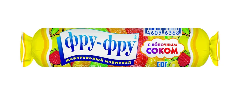 Мармелад Фру-Фру Мармеладная Трубочка Ассорти 35 гр