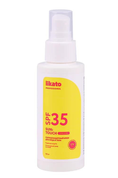 Крем Likato Professional для лица и тела солнцезащитный Sun Touch SPF35 100 мл