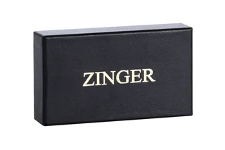 Набор маникюр Zinger дорож МS-Z-5-SM(D) на кнопке кожа 5 предметов (0900/93)