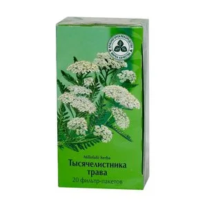 Тысячелистник трава ф/п 1.5г 20 шт