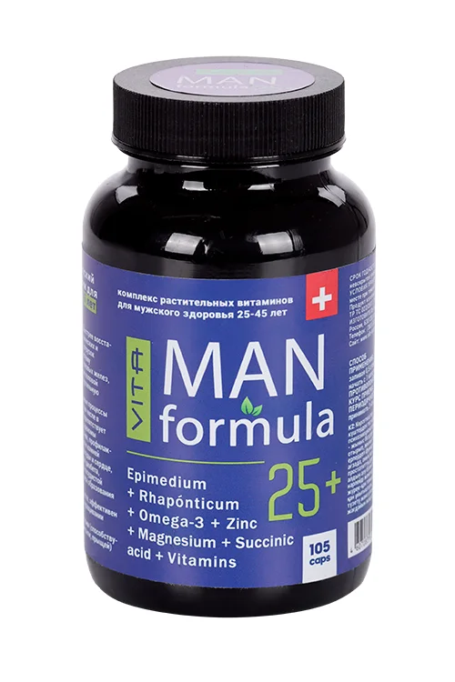 Vita MAN formula 25+ 105 шт капсулы