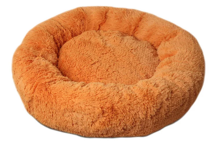 Лежанка Пончик (Donut) LM-110-OR оранжевый (съемный чехол) диаметр 60 см