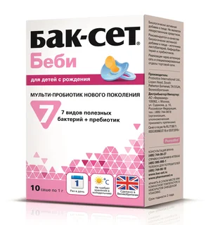 Бак-Сет Беби порошок для приема Внутрь Саше 1 гр 10 шт