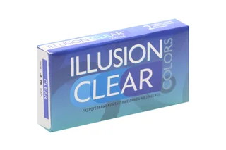 Линзы Illusion clear контактные 3 месяца -5.75/8.6/2 шт