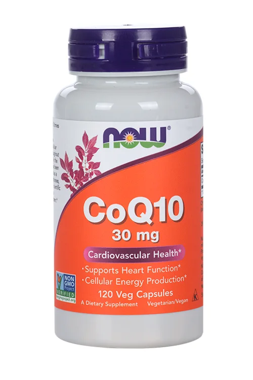 Коэнзим Q10 NOW 30 мг 120 шт капсулы