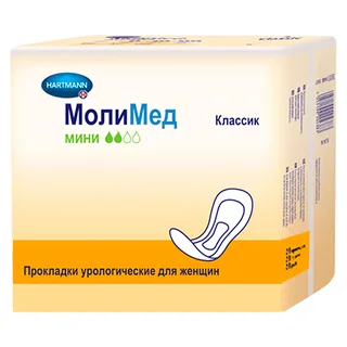Молимед прокладки Классик мини F для женщин впитывающие 2 капсулы 28 шт 1685307