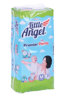 Подгузники-трусики Little Angel Premier M (7-11 кг) 28 шт