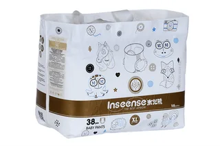 Трусики-подгузники Inseense V6 XL (12-17 кг) 38 шт золот
