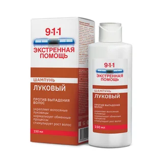 911 Шампунь Луковый От Выпадения Волос И Облысения 150 мл