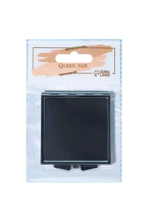Зеркало Queen fair складное 6?6 см цвет серебристый