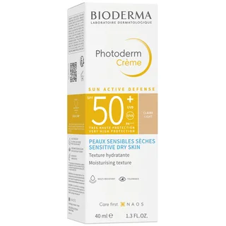 Биодерма Фотодерм Солнцезащитный тональный крем SPF50+ Светлый оттенок 40 мл