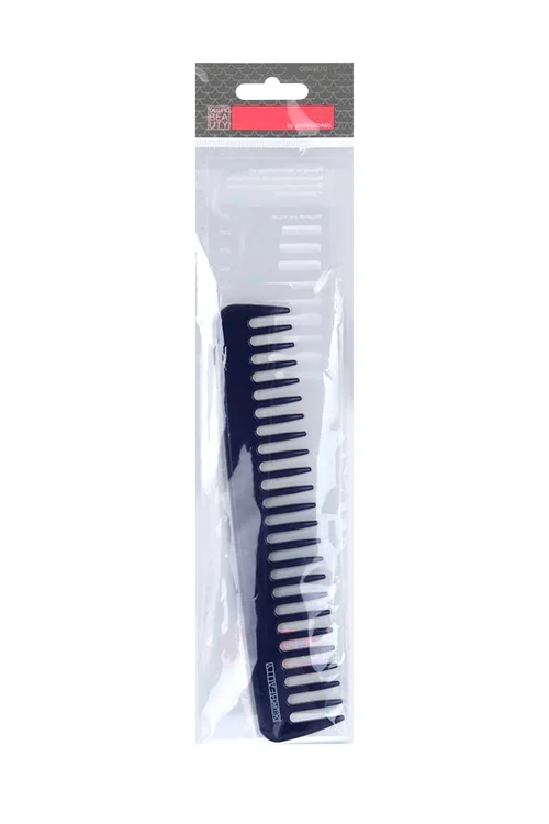Гребень 18,5 см Dewal Beauty синий DBS6021