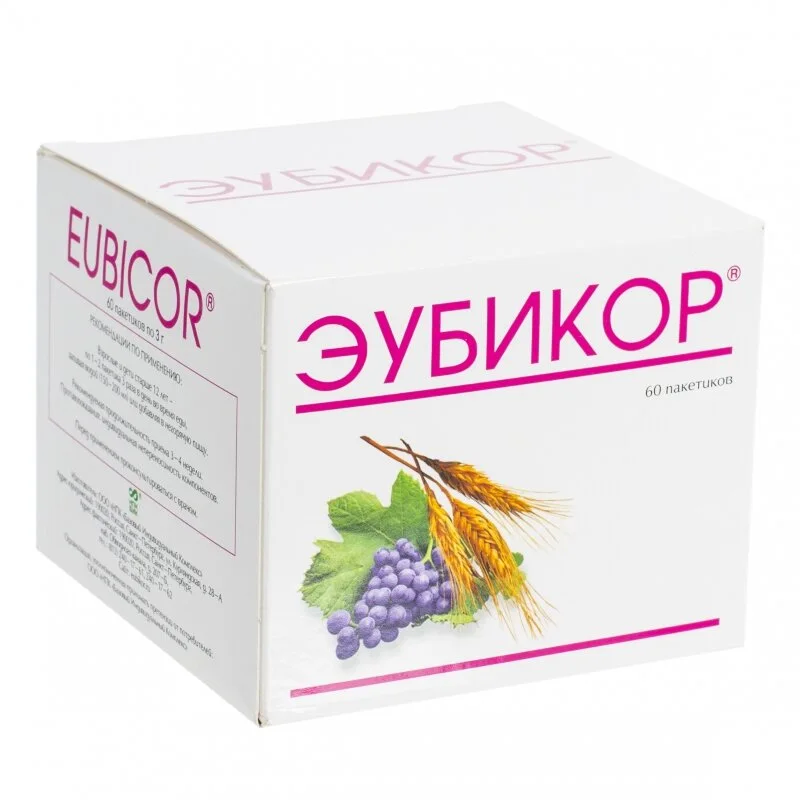 Эубикор порошок пакеты 3 гр 60 шт