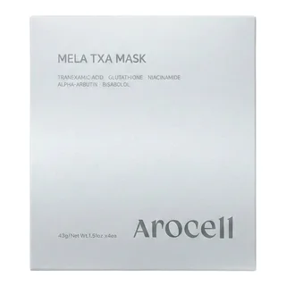 Гидрогелевая маска с транексамовой кислотой, глутатионом 4 шт * 43г, Arocell