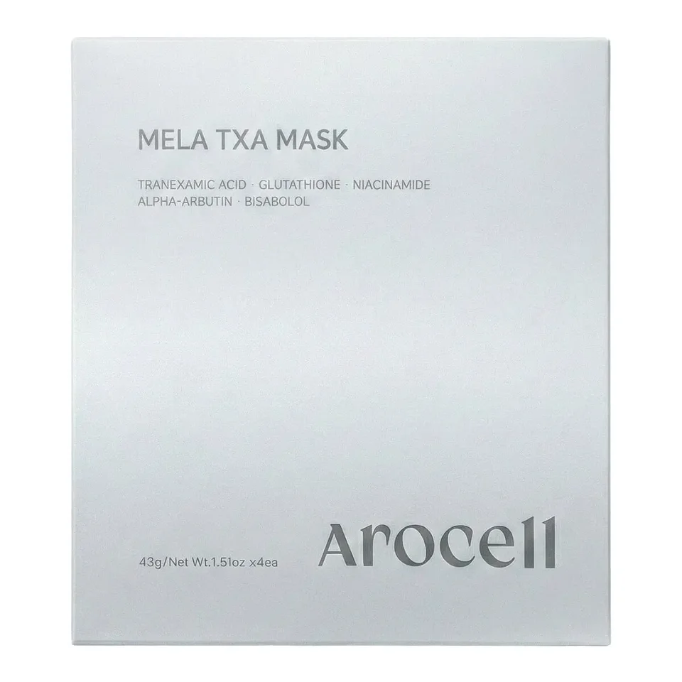 Гидрогелевая маска с транексамовой кислотой, глутатионом 4 шт * 43г, Arocell