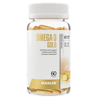 Омега-3 Голд Maxler гелевые капсулы №60, США