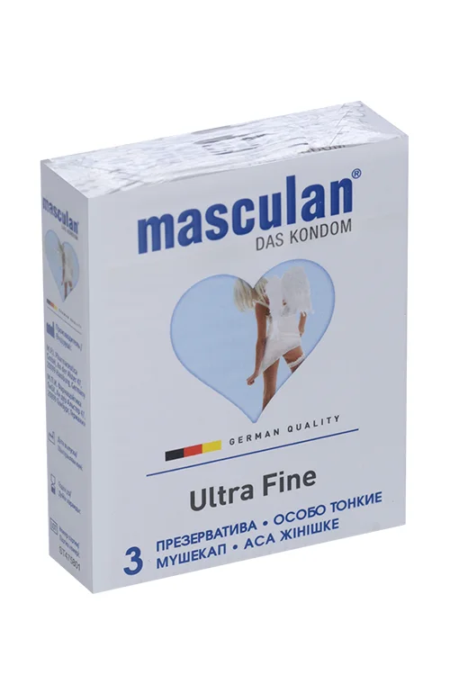 Презервативы Masculan DAS Kondom Ultra Fine 3 шт