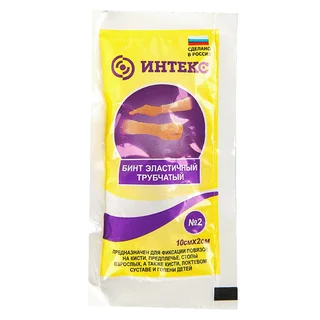 Интекс Бинт эластичный трубчатый 2 шт